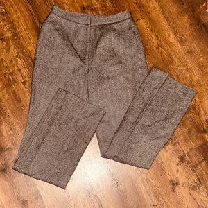 Classiques Entier 100% Pure Wool Herringbone Tweed Women’s Dress Trousers | 2